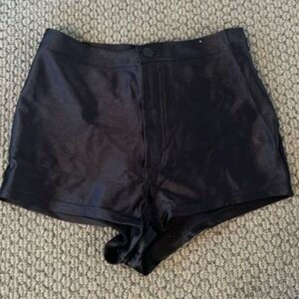 American Apparel - Black Disco Shorts